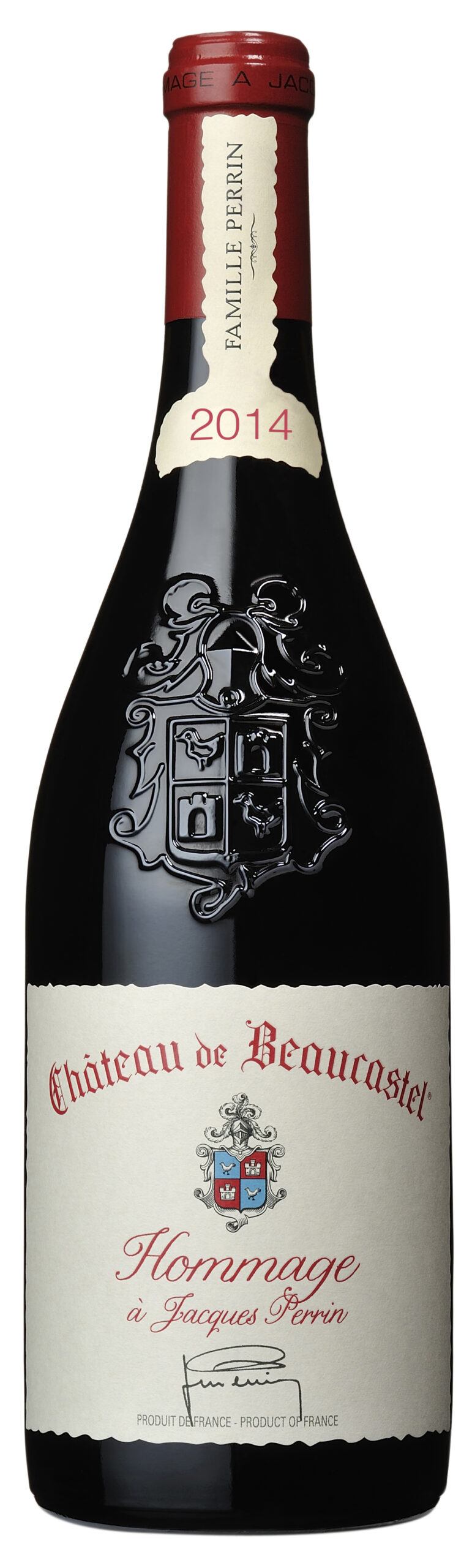 CHÂTEAU DE BEAUCASTEL, HOMMAGE A JACQUES PERRIN 2014 75CL