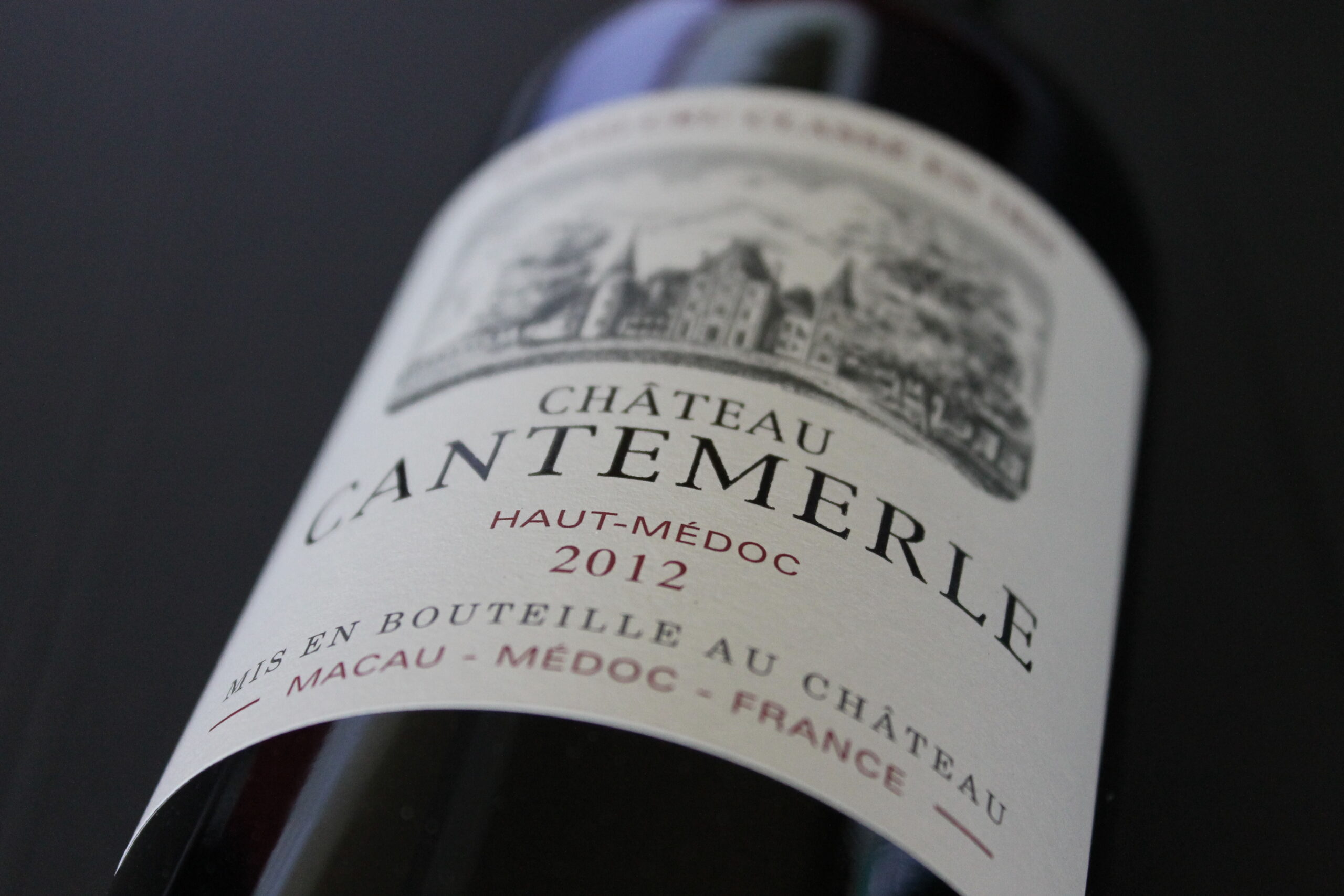 CH CANTEMERLE 2012 75CL