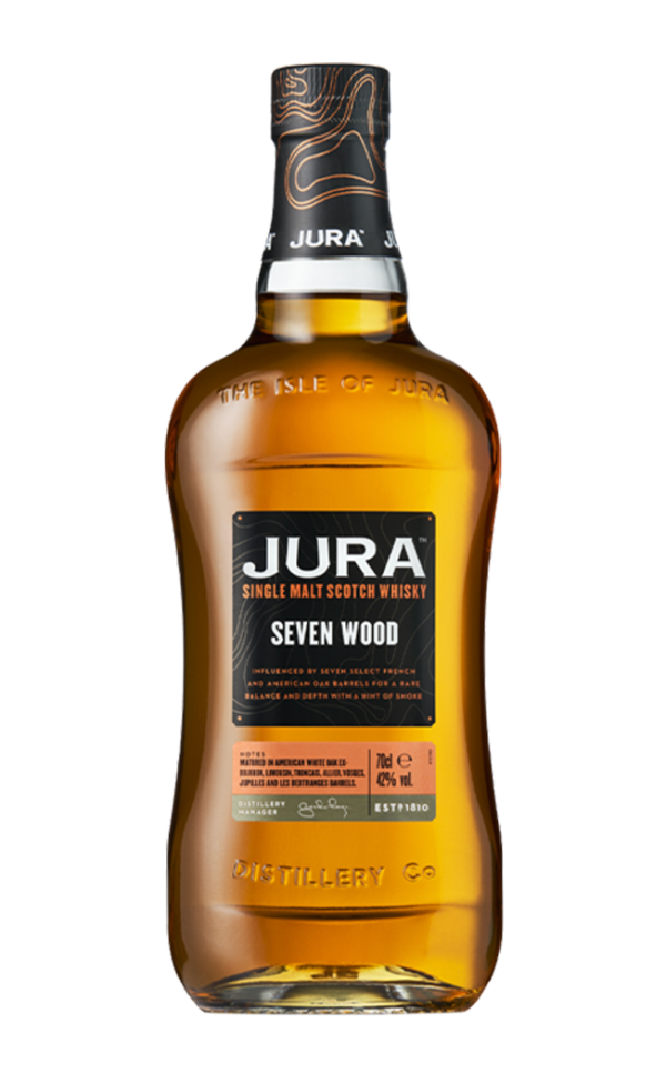 Jura Seven Wood Single Malt Scotch Whisky 70CL