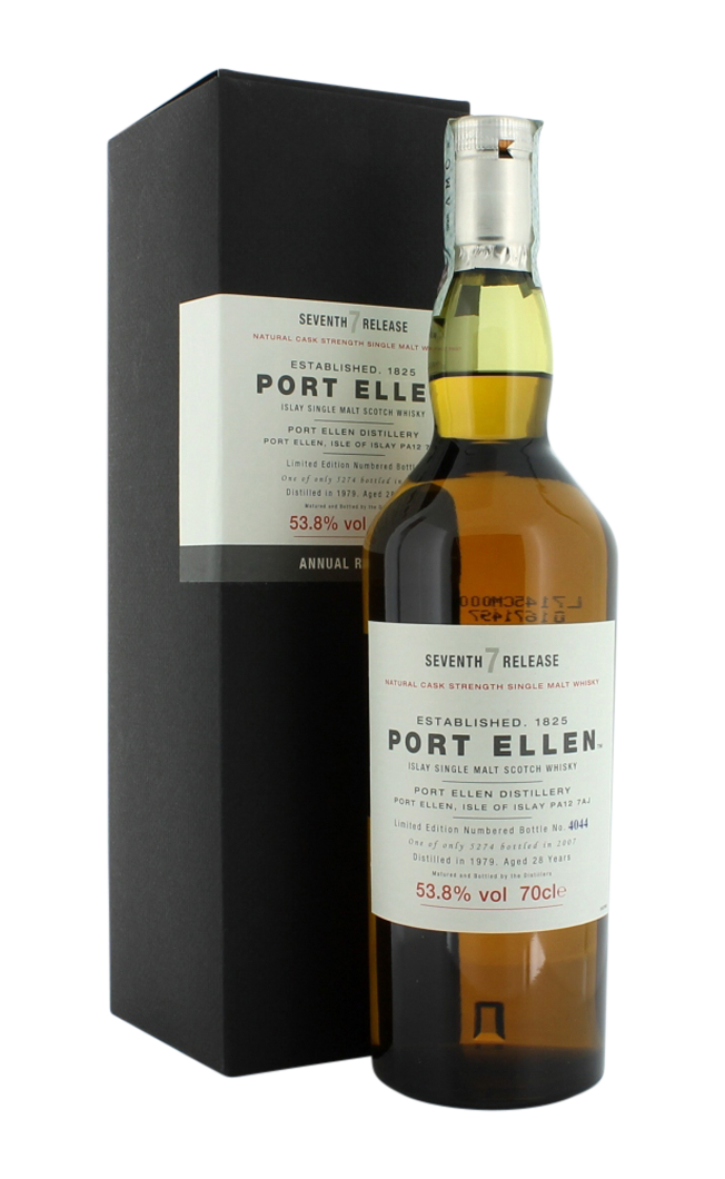 PORT ELLEN SEVENTH ANNUAL RELEASE 28YO 53.8% 1979 LC 70CL