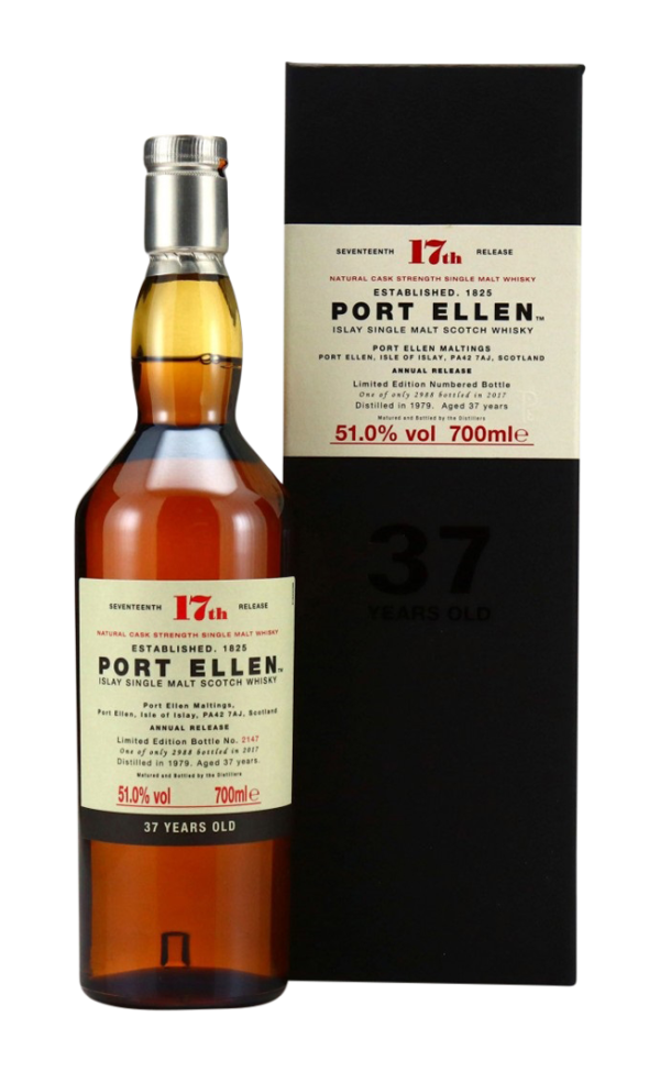 PORT ELLEN 17TH ANNUAL RELEASE 37YO 51.0% 1979 LC 70CL