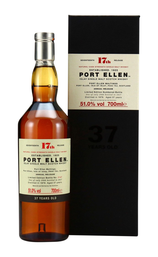 PORT ELLEN 17TH ANNUAL RELEASE 37YO 51.0% 1979 LC 70CL