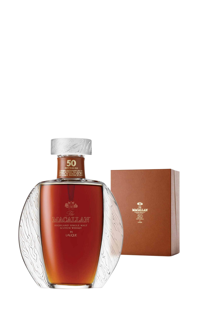 THE MACALLAN 50 YO LALIQUE (NEW) 75CL LE CLOS