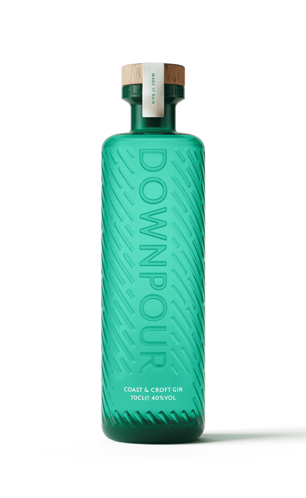 DOWNPOUR COAST & CROFT GIN 40% 70CL