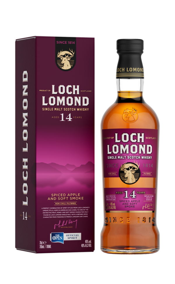 LOCH LOMOND 14 YEAR OLD SINGLE MALT SCOTCH WHISKY 70 CL