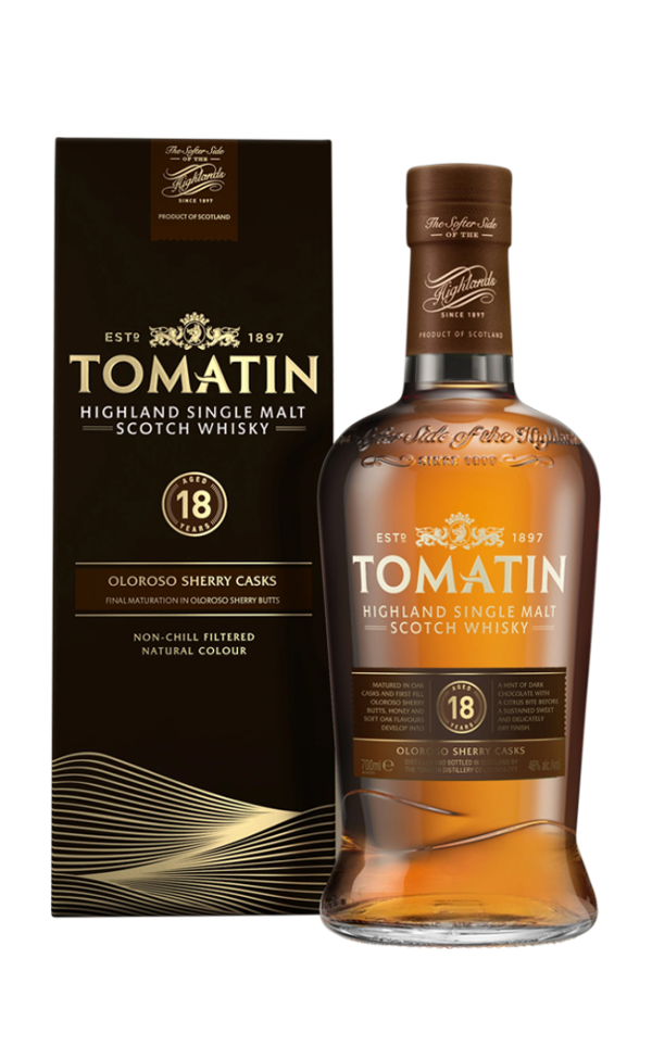 TOMATIN 18 YEAR OLD 70CL
