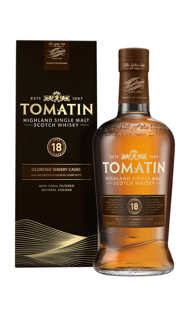 TOMATIN 18 YEAR OLD 70CL