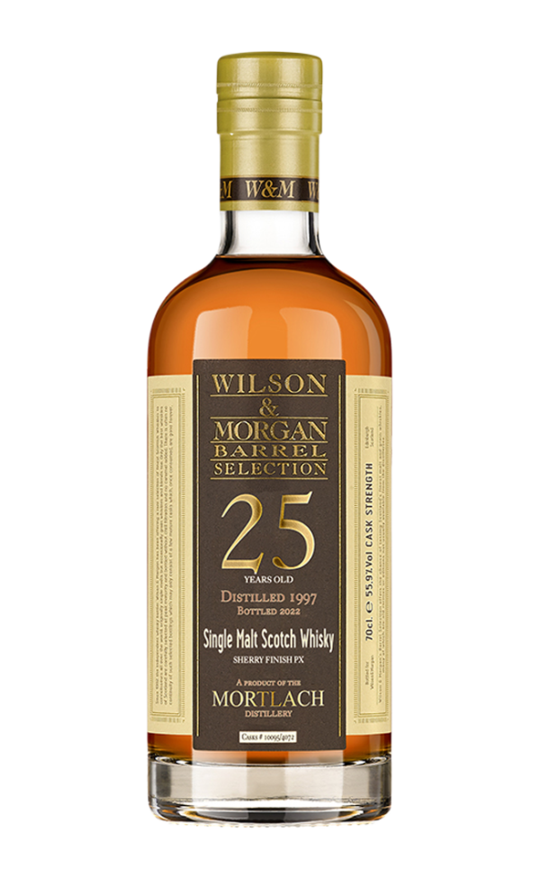 W&M MORTLACH 25 YO 1997-22 SHERRY FINISH PX#10095 4072 70CL