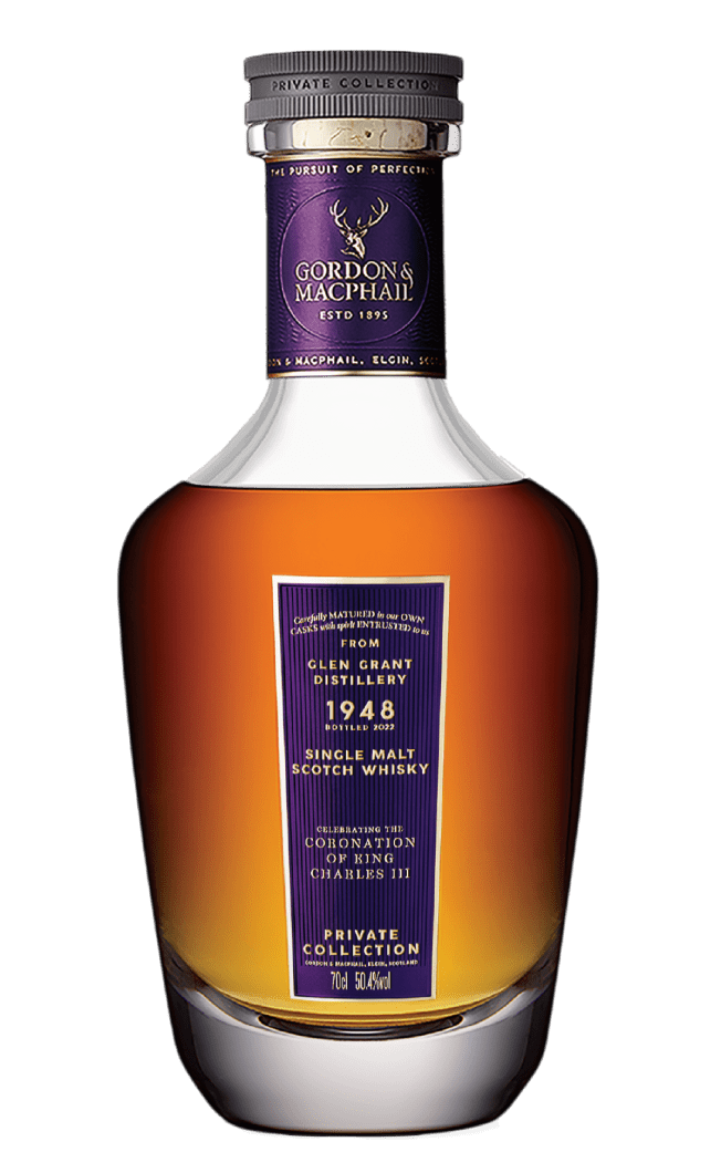 G&M GLEN GRANT1948 70CL – Homage to the Coronation of King Charles III