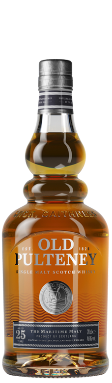 Old Pulteney 25 Years Single Malt Scotch Whisky 70CL