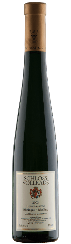 Schloss Vollrads Riesling Beerenauslese 2003 375ml