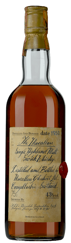 The Macallan, 1950, Red Ribbon, 750ml, Speyside, Scotland